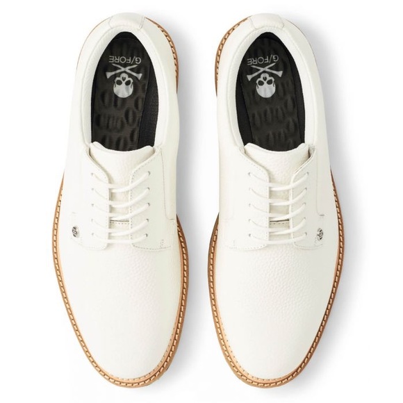 G/Fore Limited Edition Camo Gallivanter Golf Shoes - Snow/Olive - Picture 2 of 5